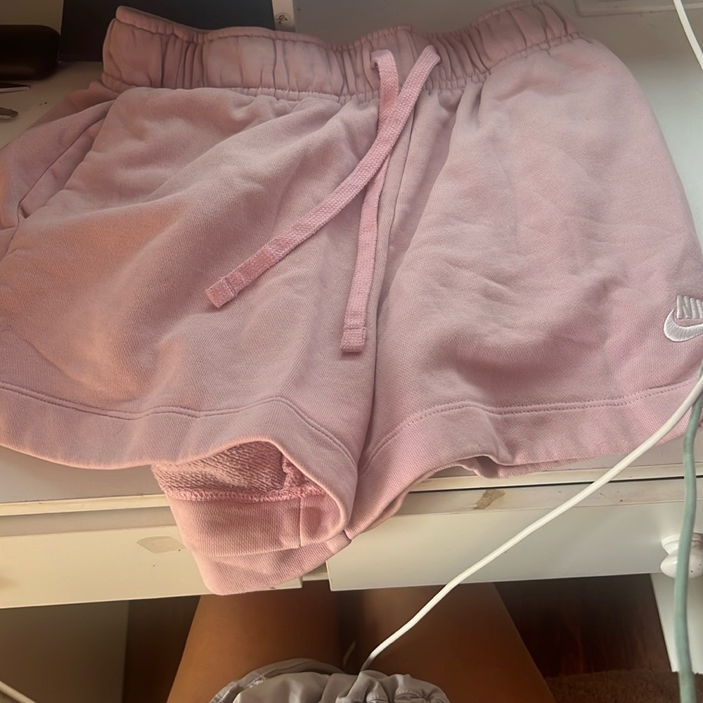 pink nike xs shorts